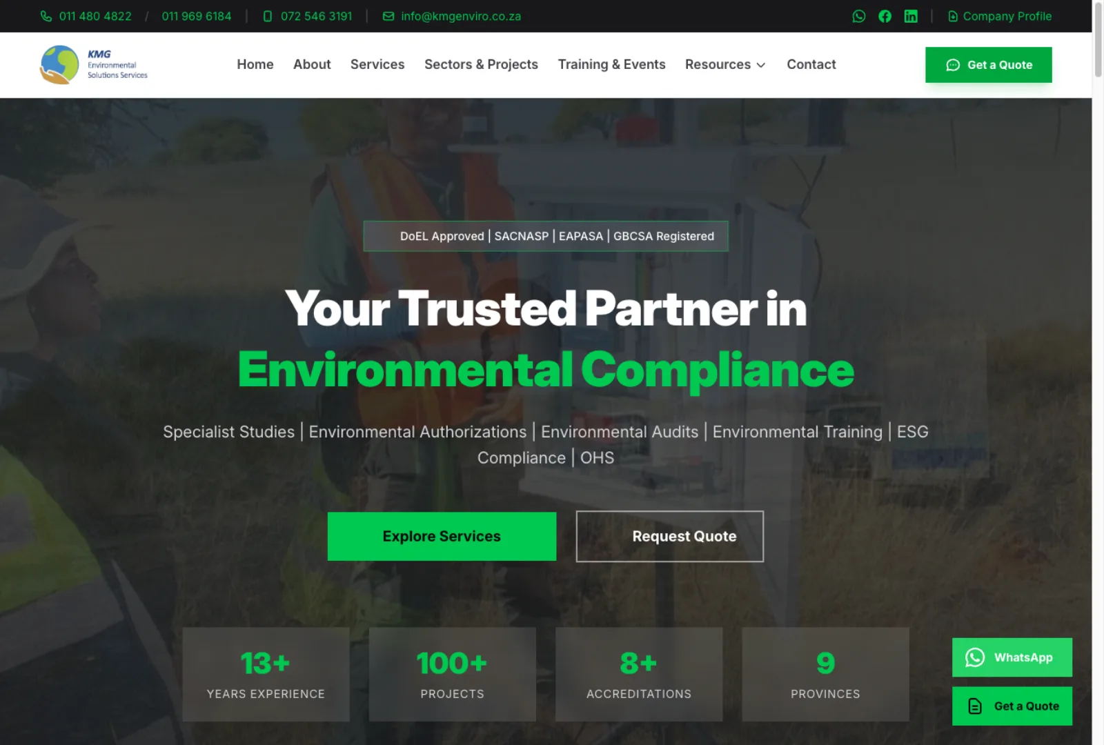 KMG Environmental Solutions project preview